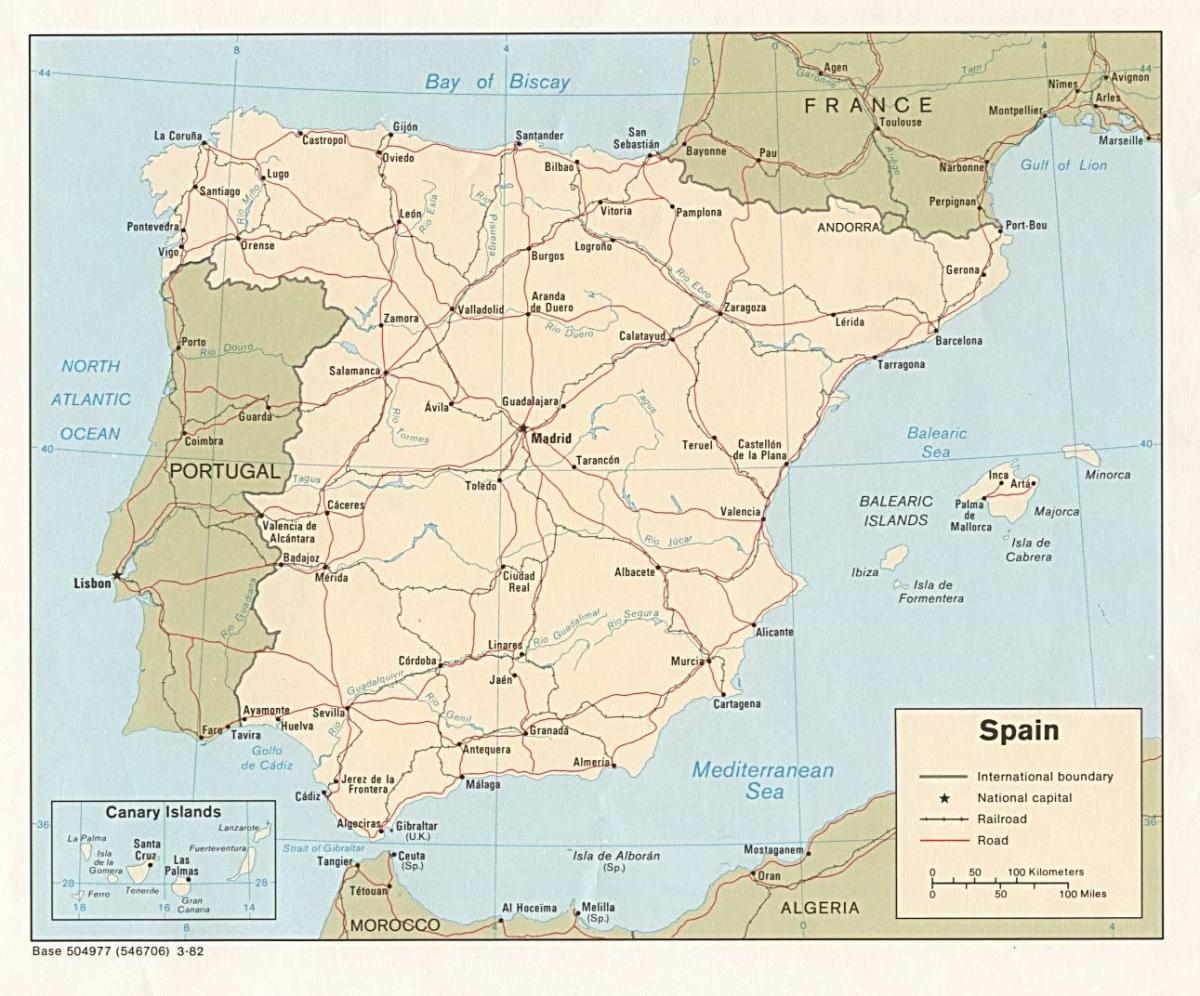 Мадрид на картата