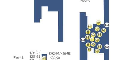 "Барахас" на терминал 4 на картата