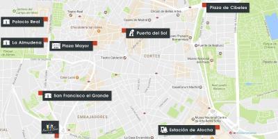 Карта На Мадрид Atocha